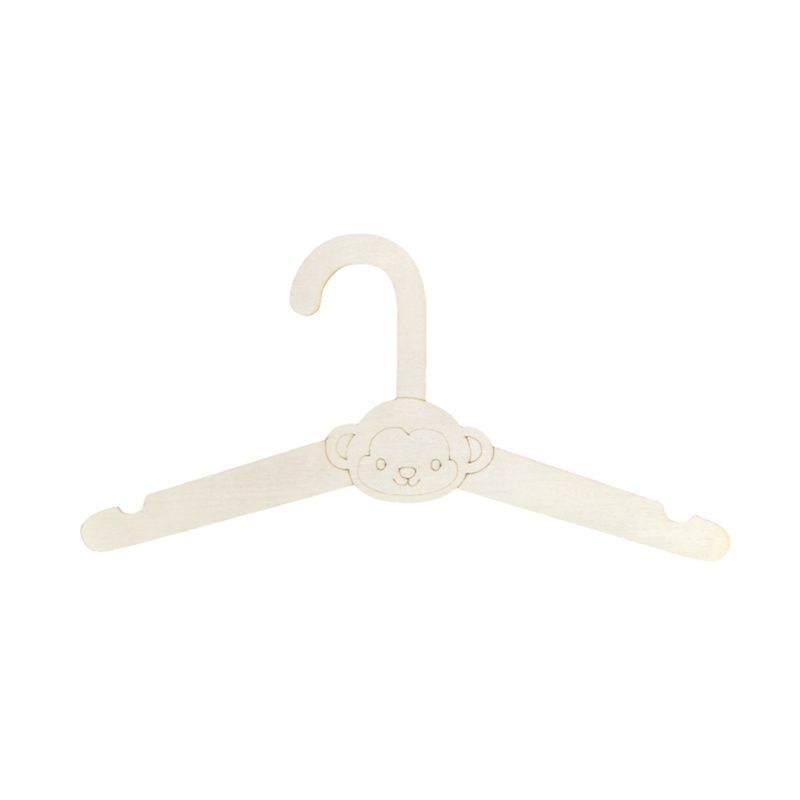 Baby Clothing Hanging Rack - ABVT-20PCS Cute Wooden Clothes Hanger Wall