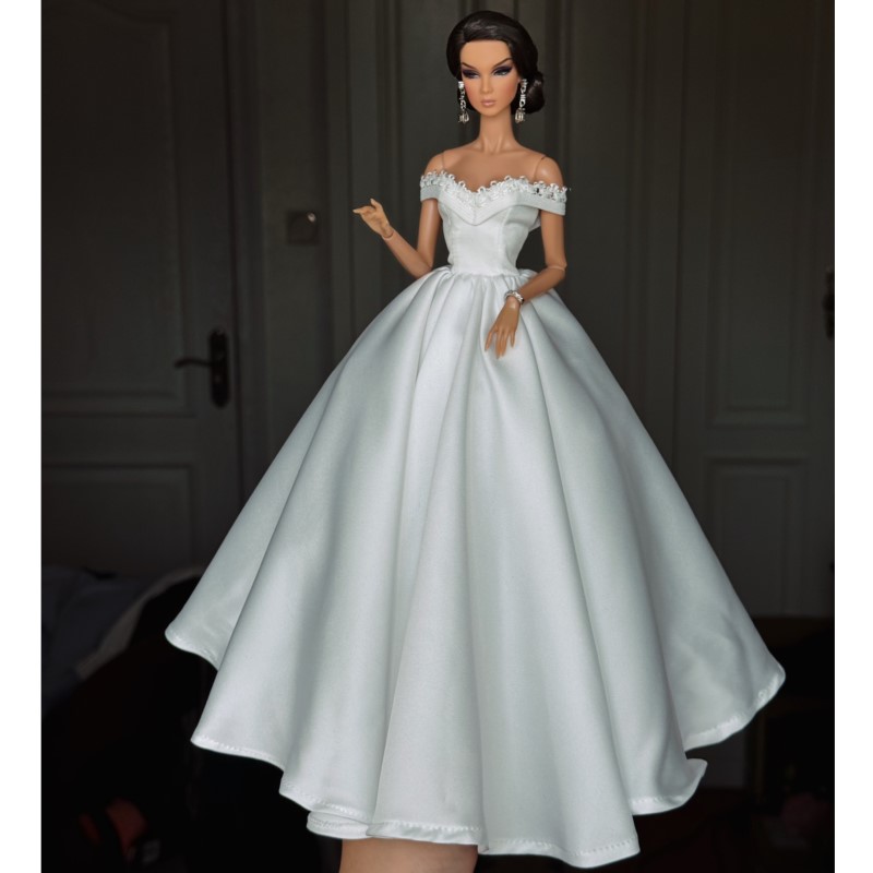 Baby Clothing High End - 30cm Babi Doll Formal Dresses Wedding