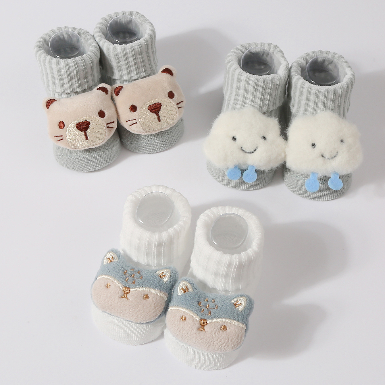 3Pairs/set Baby Socks Girls Bo - Baby Clothing Dividers 评论和价格