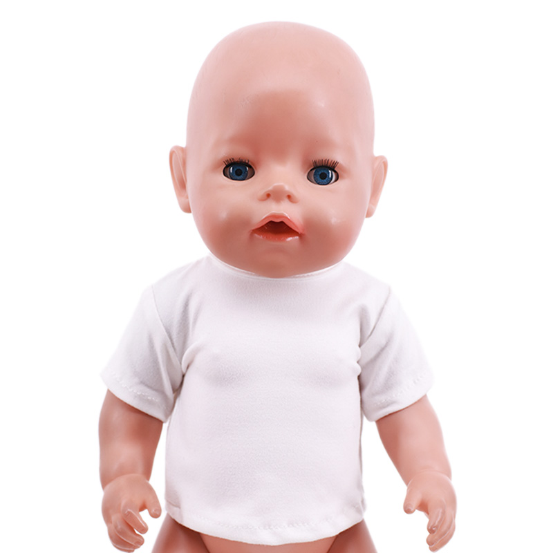 Doll Clothes Summer T-shirt Pu - Baby Clothing Dividers 评论和价格