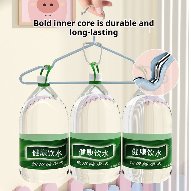 Nano Trace - Free Anti - Slip  - Baby Clothing Hanging Rack 评论和价格