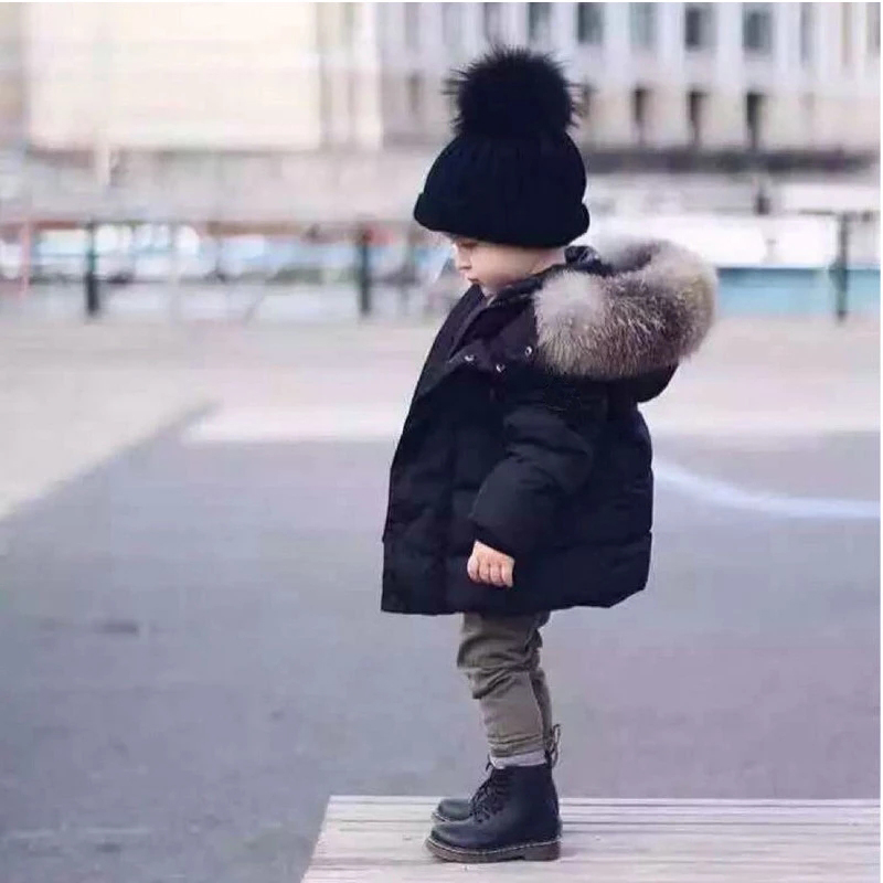 Children Kids Winter Thick Hoo - Baby Clothing Dividers 评论和价格