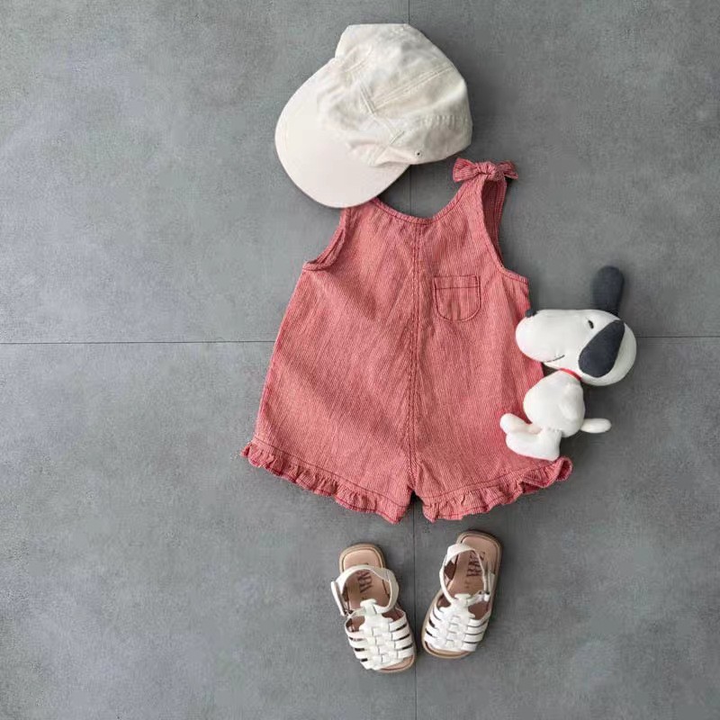 HY2831 Girls Summer Romper wit - Baby Clothing Usa 评论和价格